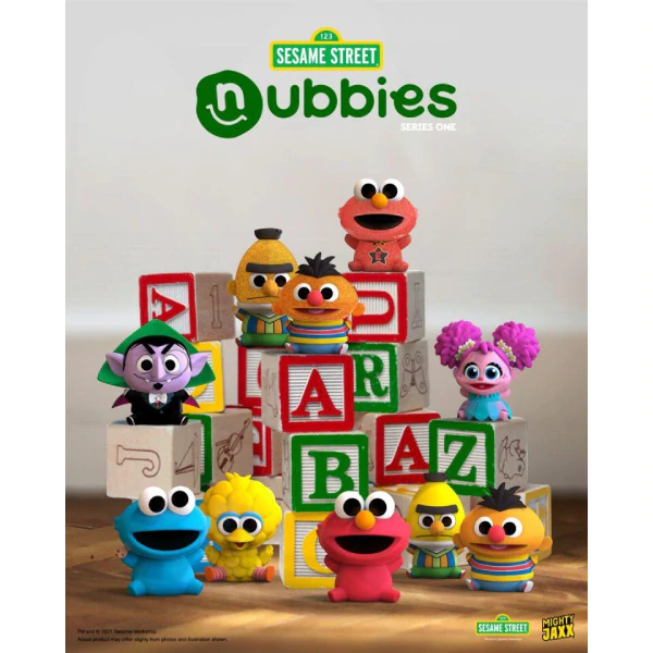 Toy・Cargo| NUBBIES: Sesame Street Set of 12 – Toy・Cargo ユニーク