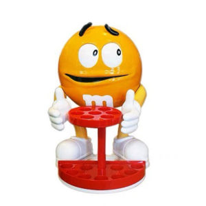 Toy・Cargo| m&m's Store Display Figure – Yellow - Toy・Cargo 