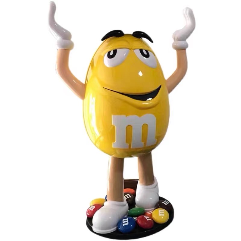 |Toy・Cargo| m&m’s Store Display Figure – Yellow - Toy・Cargo ユニークなおもちゃの販売サイト