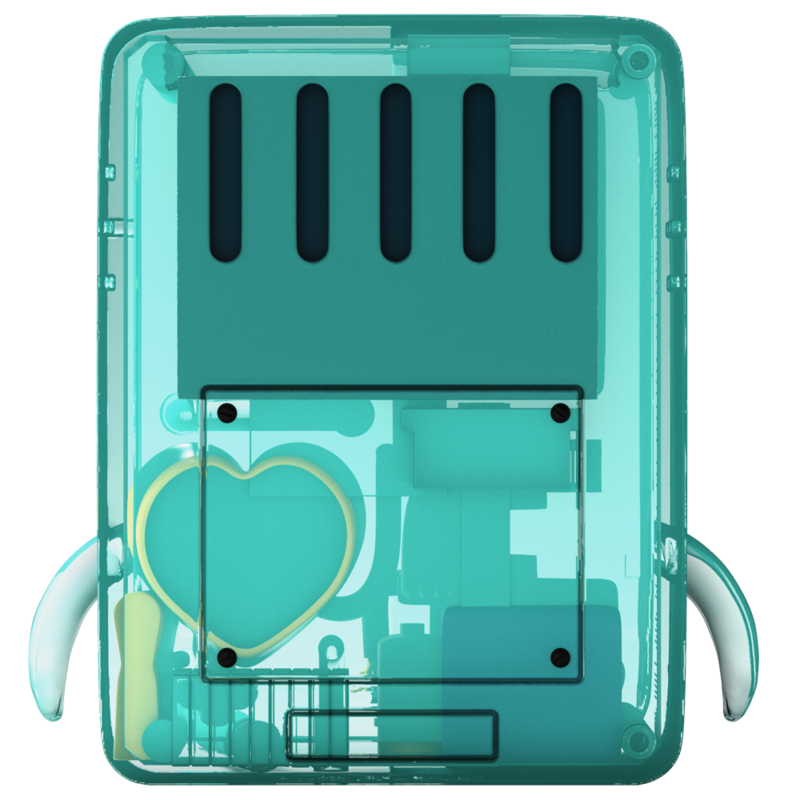 |Toy・Cargo| XXRAY Plus 6” BMO (Clear Edition) - 画像 (2)