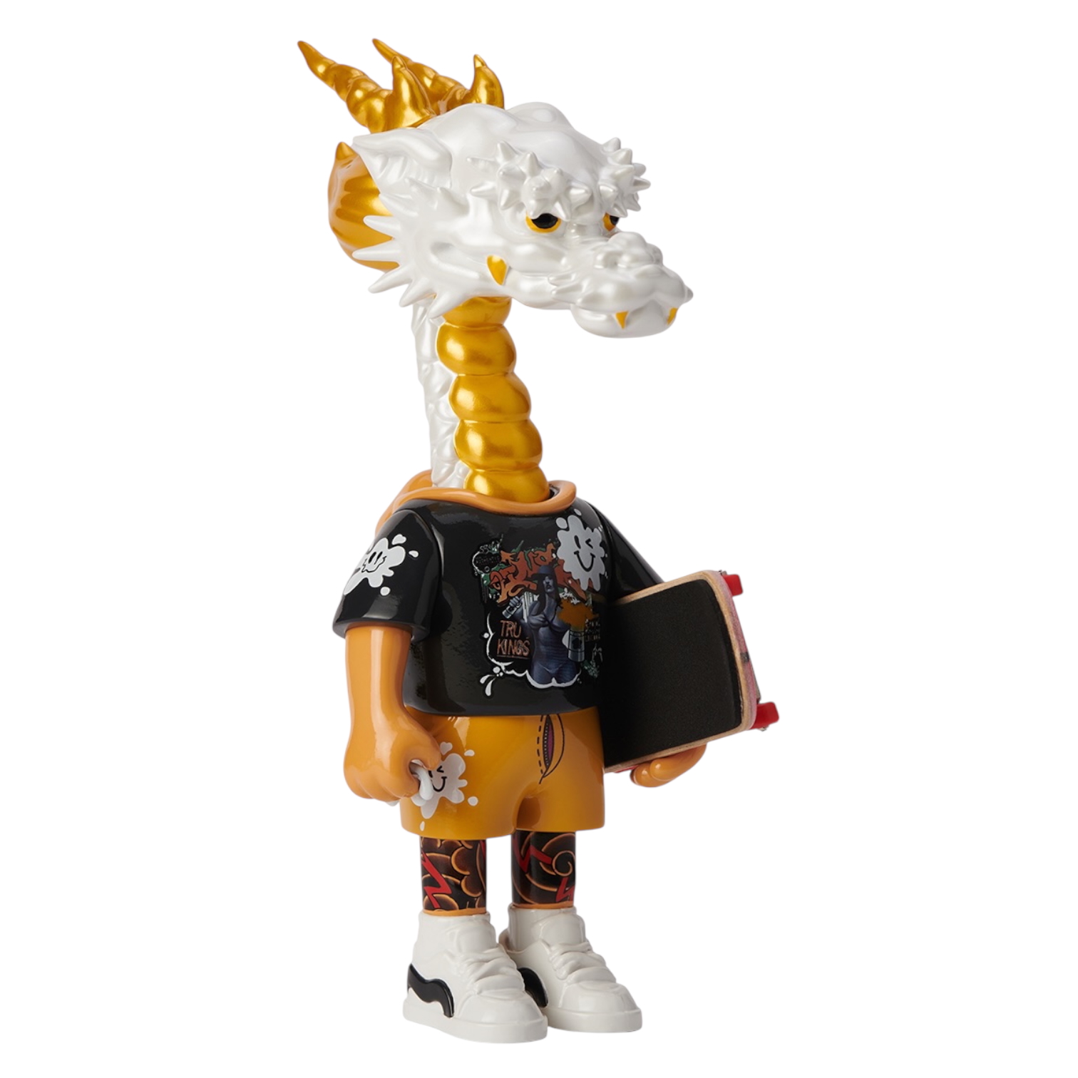 |Toy・Cargo| Like a Dragon - White × Gold