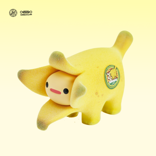 |Toy・Cargo| Bananaers Dog- Mini - Flocking
