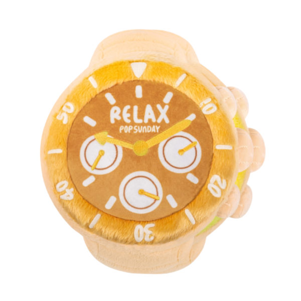 |Toy・Cargo| RELAX WATCH PILLOW - Vol.2 - Champagne Gold