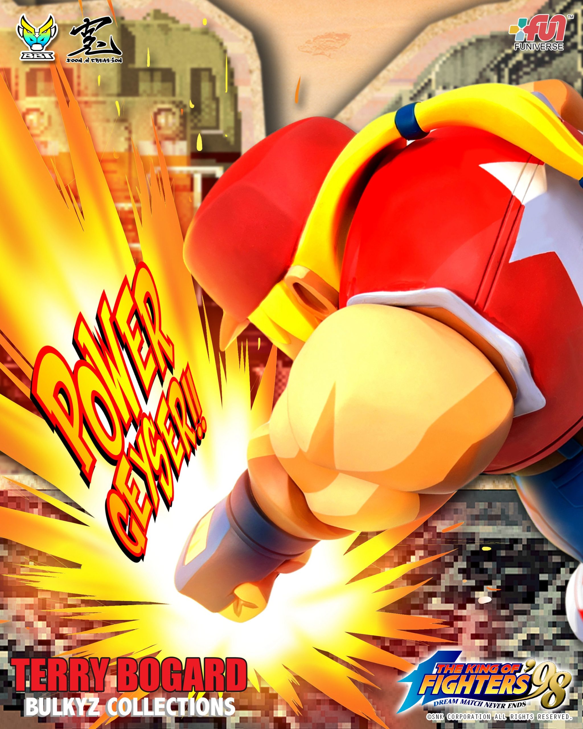 |Toy・Cargo| Street Fighter- The King of Fighters 98 Terry Bogard (Bulkyz Collections) - 画像 (2)