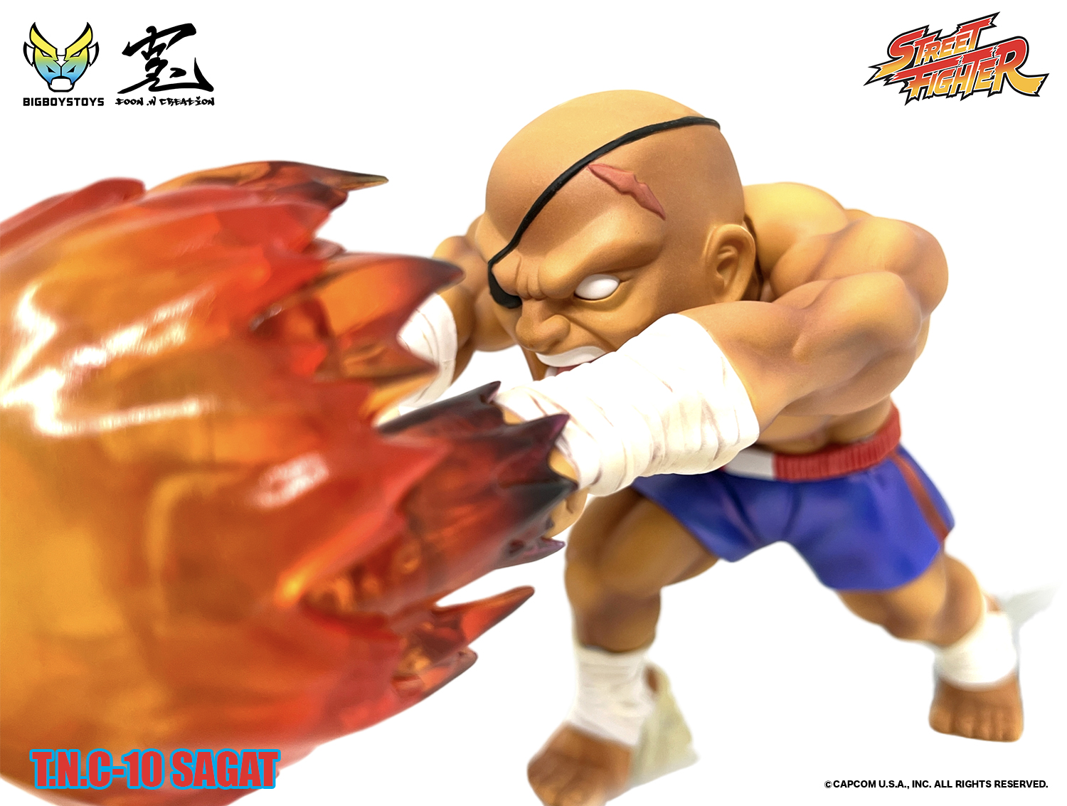 |Toy・Cargo| Sagat -T.N.C.10 (The New Challenger) - 画像 (7)