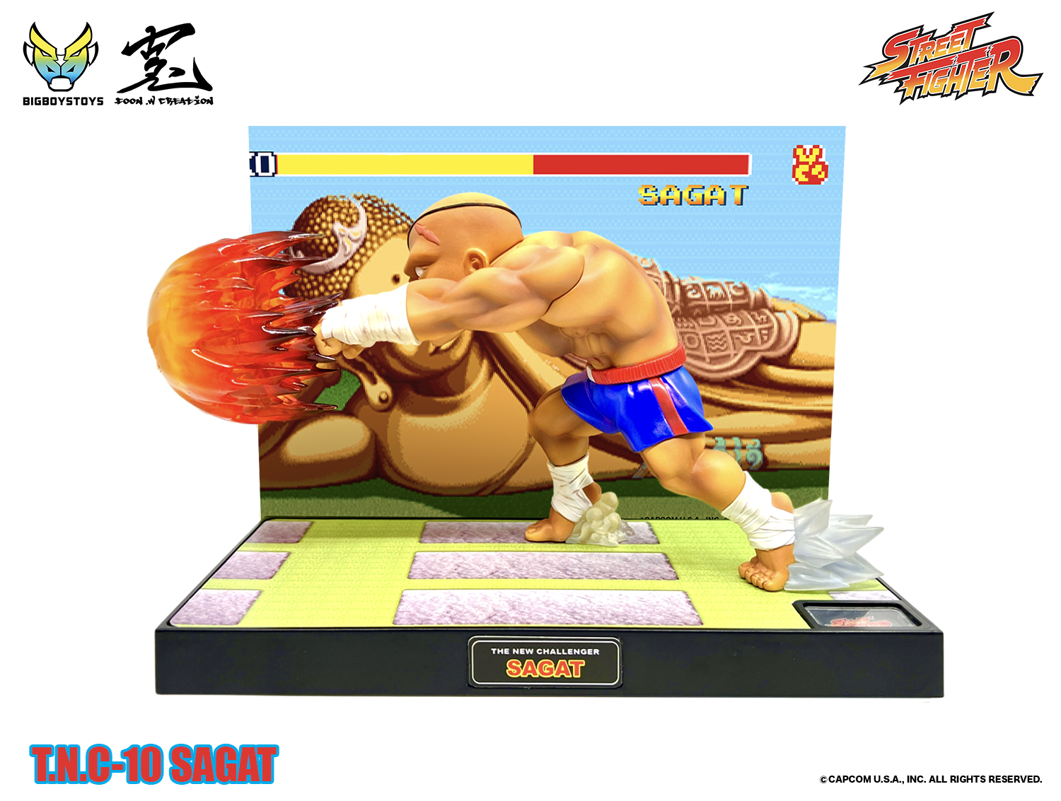 |Toy・Cargo| Sagat -T.N.C.10 (The New Challenger) - 画像 (4)