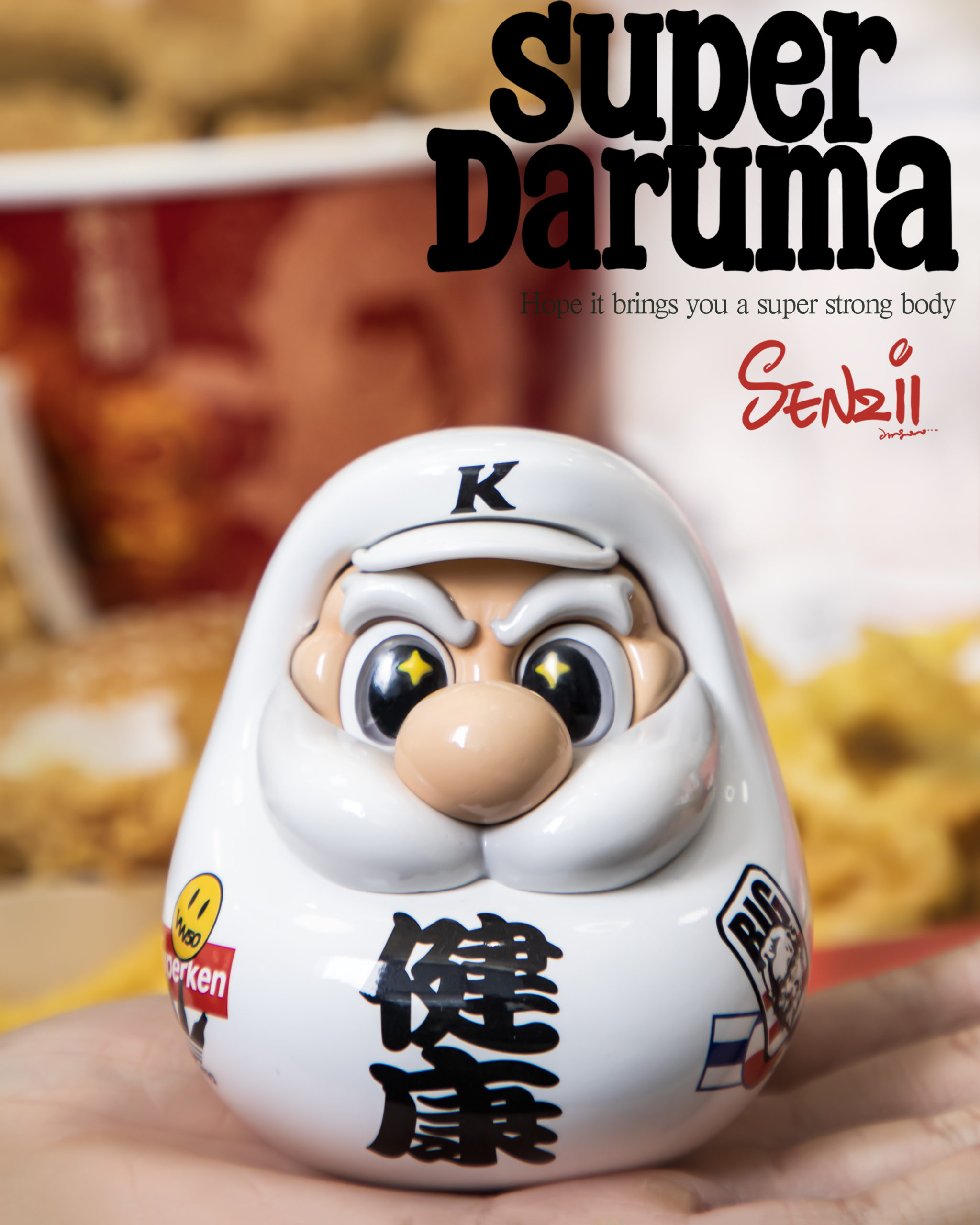|Toy・Cargo| Super Daruma - K Healthy - Toy・Cargo ユニークなおもちゃの販売サイト