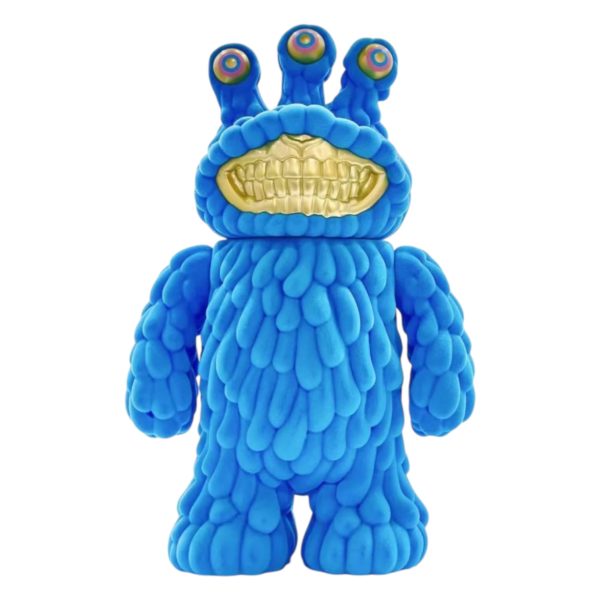 |Toy・Cargo| Takuma Fujisaki x Ron English - JOG GRIN Velvet Blue ver.