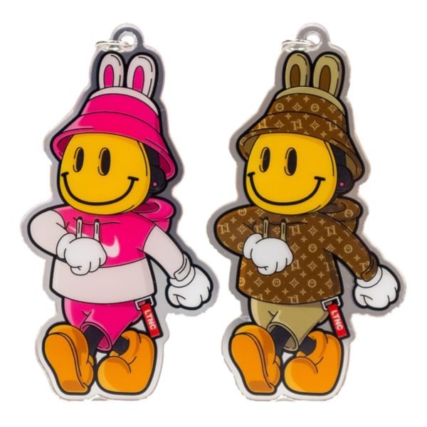 |Toy・Cargo| Happy Face Keychian