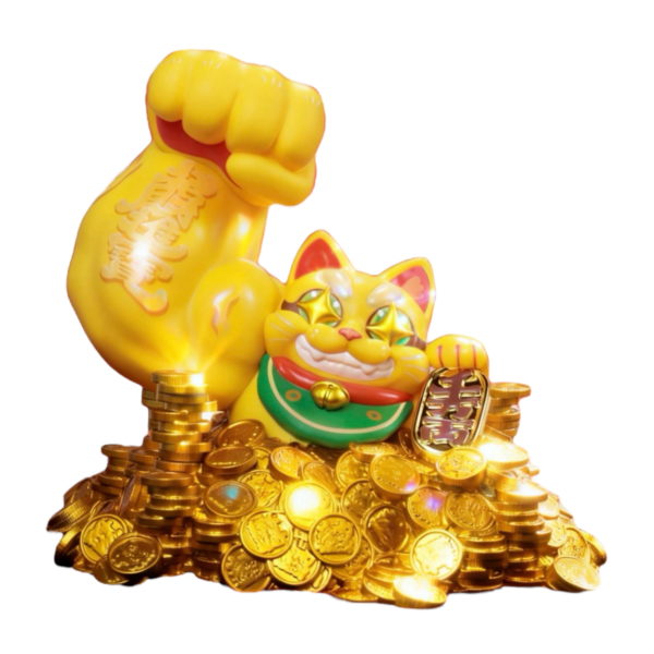 |Toy・Cargo| Great Power Fortune Cat - Golden Mountain