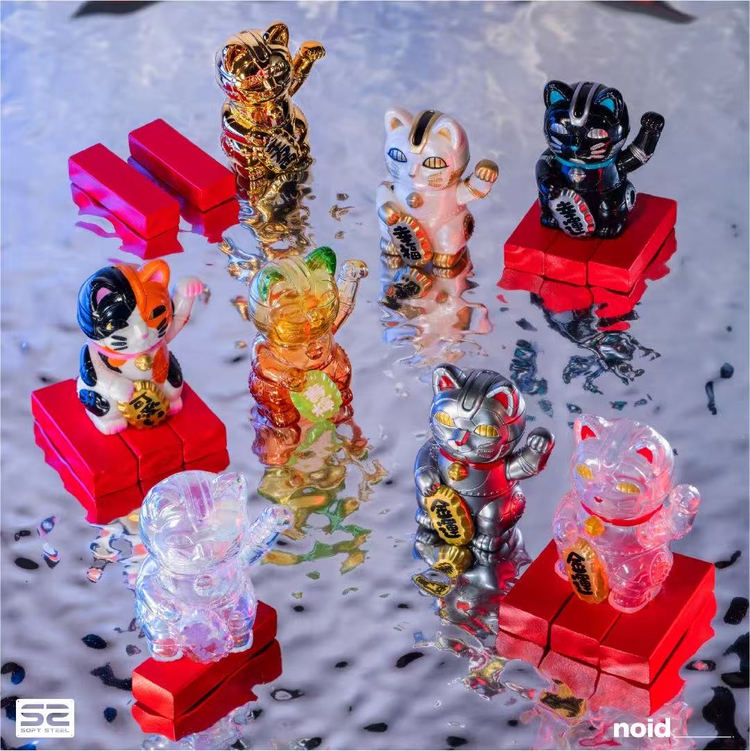 |Toy・Cargo| SOFTSTEEL Fortune Cat MINI Series - 画像 (2)