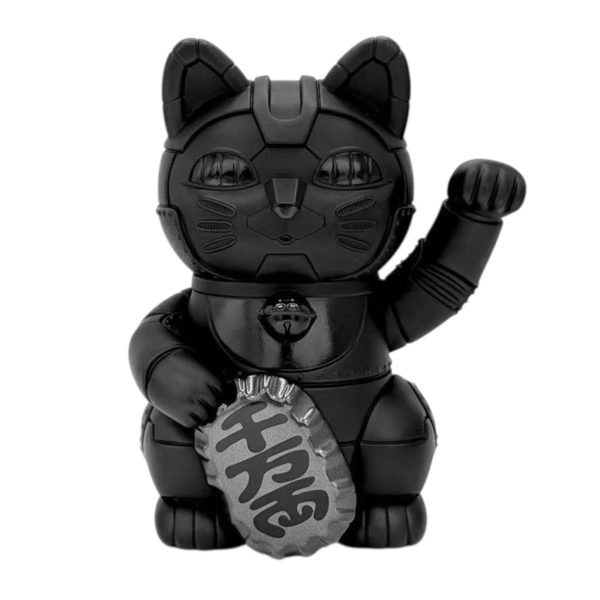 |Toy・Cargo| Iron Lucky Cat - Black Limited Edition
